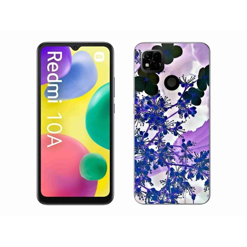 Gél borítás mmCase a Xiaomi Redmi 10A számára - hortenzia virág