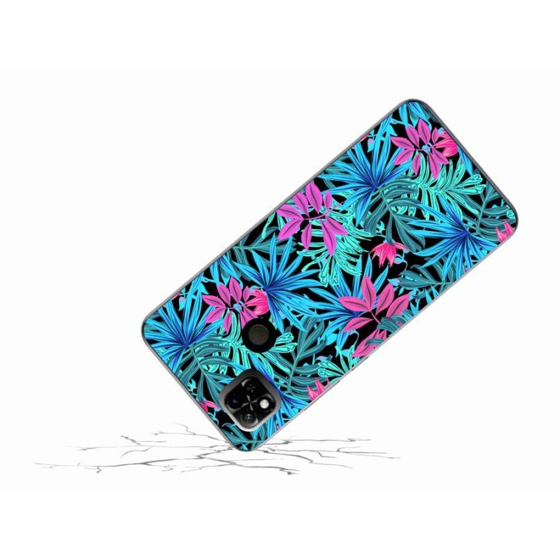 Gél borító mmCase a Xiaomi Redmi 10A számára - virágok 3