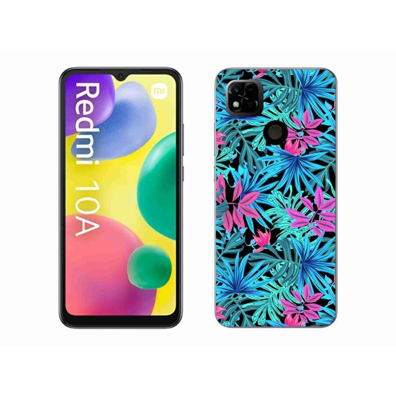 Gél borító mmCase a Xiaomi Redmi 10A számára - virágok 3