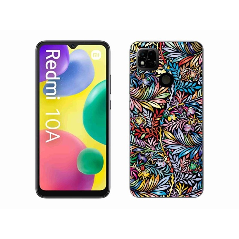 Gél borító mmCase a Xiaomi Redmi 10A számára - virágok 5