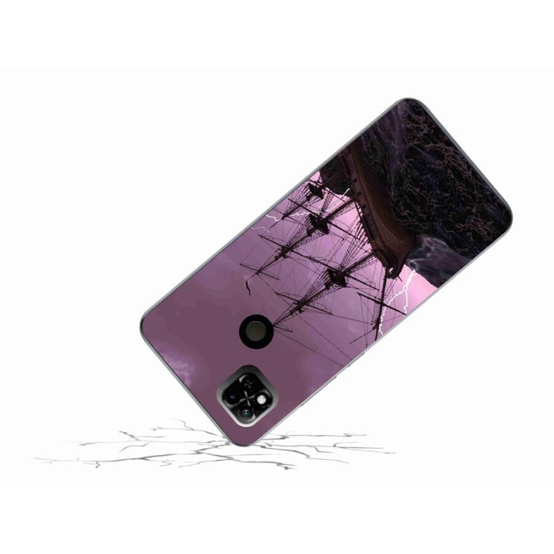 Gél borítás mmCase a Xiaomi Redmi 10A számára - hajó a viharban