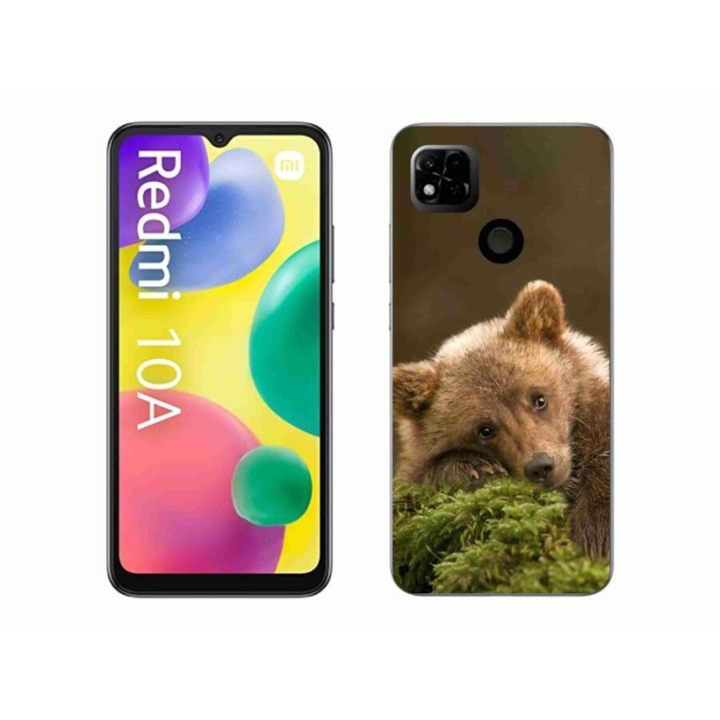 Gél borítás mmCase a Xiaomi Redmi 10A számára - medve