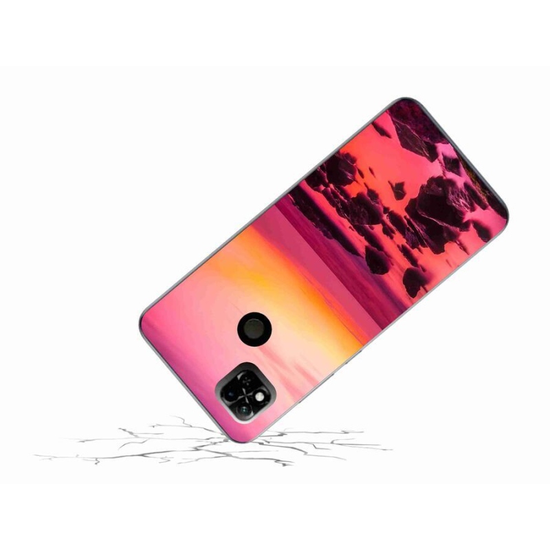 Gél borítás mmCase a Xiaomi Redmi 10A számára - tenger és ragyogás