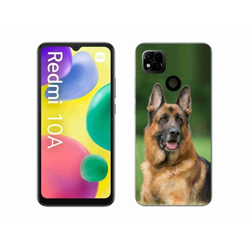Gél borítás mmCase a Xiaomi Redmi 10A számára - Német juhászkutya