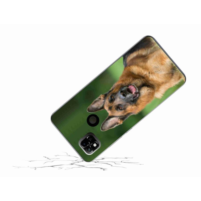 Gél borítás mmCase a Xiaomi Redmi 10A számára - Német juhászkutya