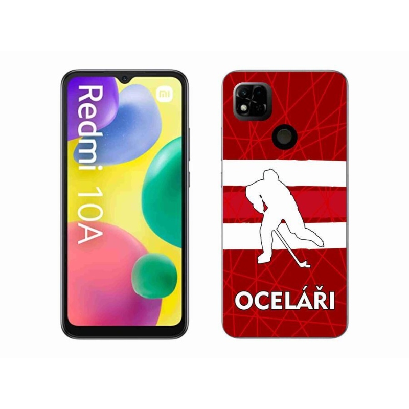 Gél borító mmCase a Xiaomi Redmi 10A számára - Acélszín