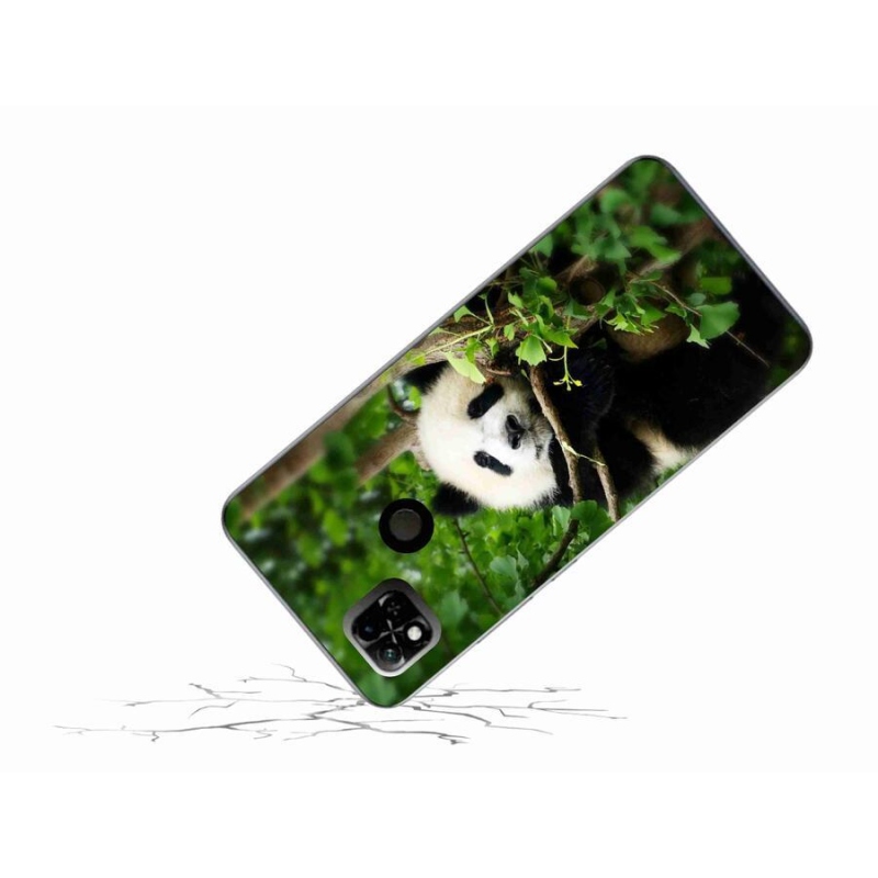 Gél borítás mmCase a Xiaomi Redmi 10A számára - panda