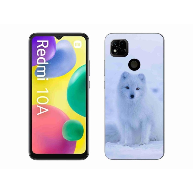 Gél borítás mmCase a Xiaomi Redmi 10A számára - polár róka