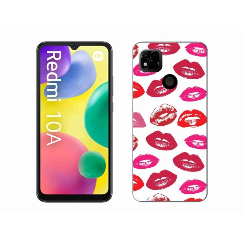 Gél borítás mmCase a Xiaomi Redmi 10A számára - ajkak
