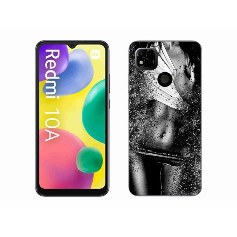 Gél borító mmCase a Xiaomi Redmi 10A számára - szexi nő 1