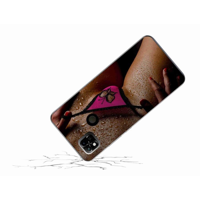 Gél borító mmCase a Xiaomi Redmi 10A számára - szexi nő