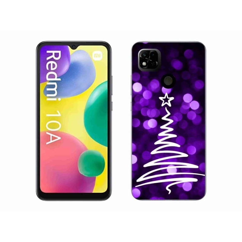 Gél borítás mmCase a Xiaomi Redmi 10A számára - fa