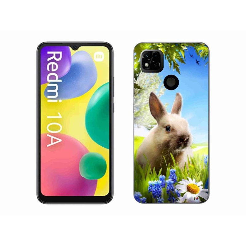 Gél borítás mmCase a Xiaomi Redmi 10A számára - nyuszi