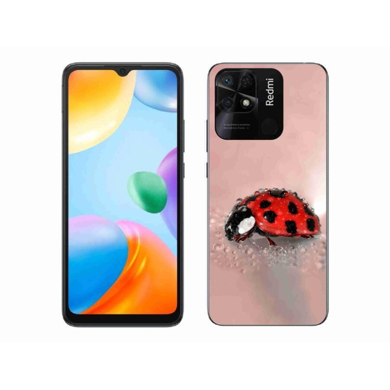 Gél borítás mmCase a Xiaomi Redmi 10C-hez - katicabogár