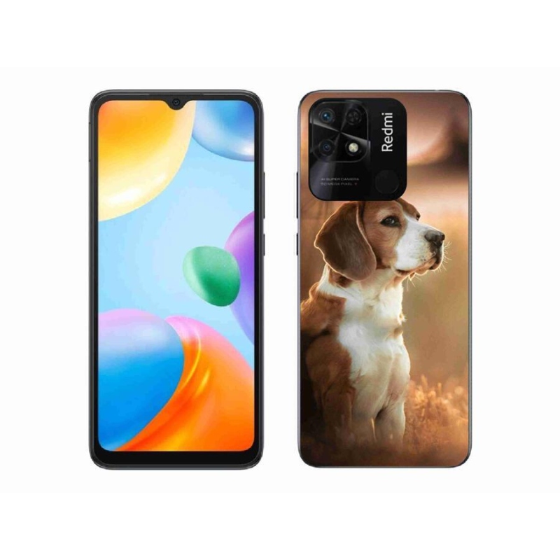 Gél borítás mmCase a Xiaomi Redmi 10C-hez - bézs színű