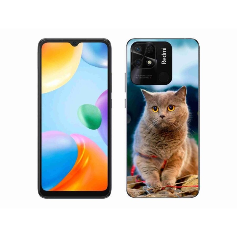 Gél borítás mmCase a Xiaomi Redmi 10C-hez - Brit kék 2