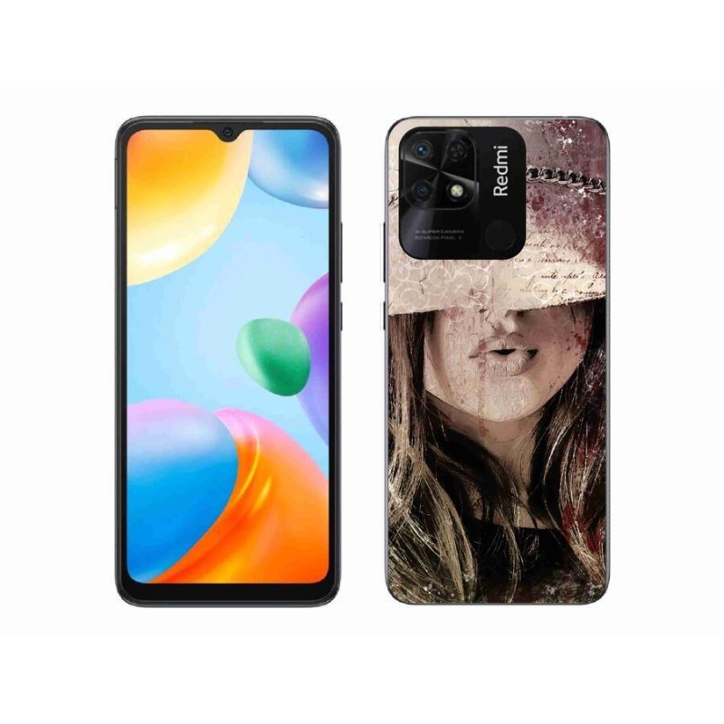 Gél borító mmCase a Xiaomi Redmi 10C-hez - lány