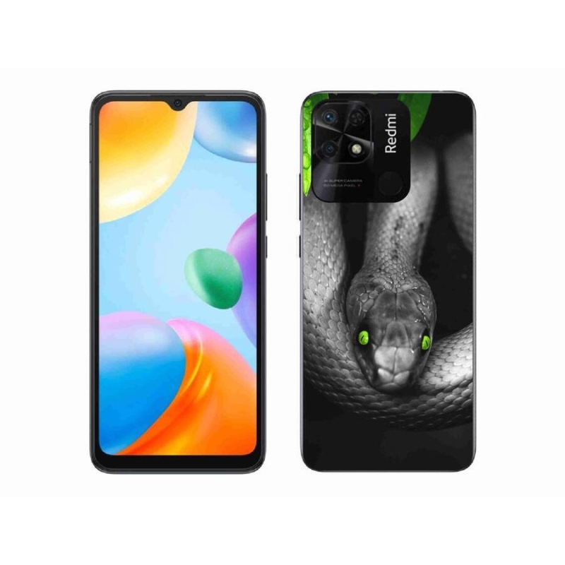 Gél borítás mmCase a Xiaomi Redmi 10C-hez - kígyó