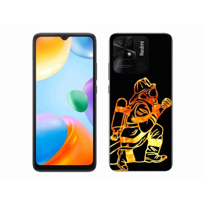Gél borítás mmCase a Xiaomi Redmi 10C-hez - tűzoltó 1