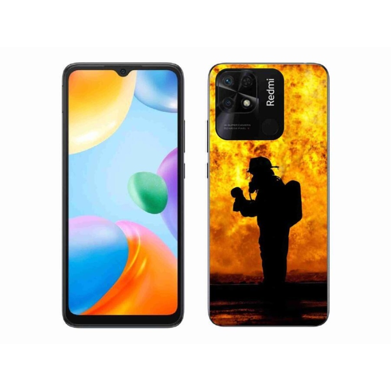 Gél borítás mmCase a Xiaomi Redmi 10C-hez - tűzoltó