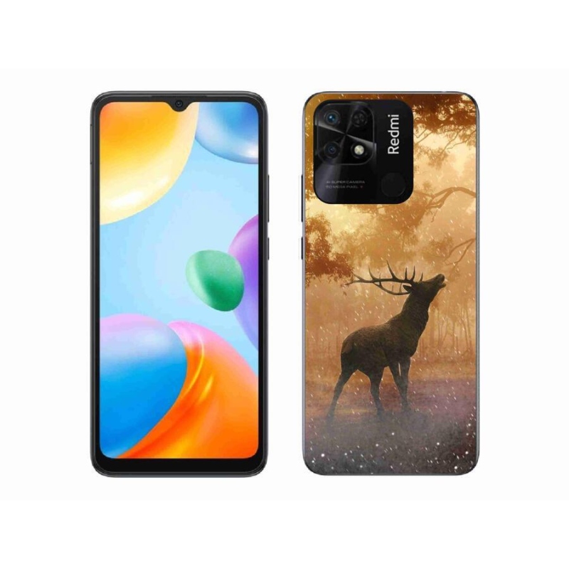 Gél borítás mmCase a Xiaomi Redmi 10C-hez - szarvas a vadászaton