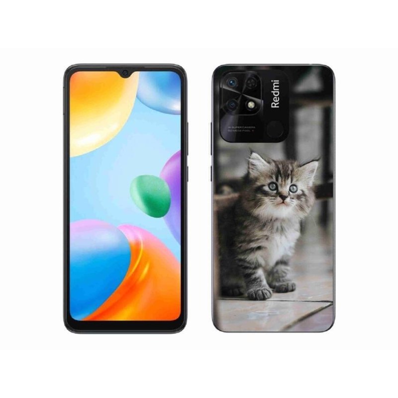 Gél borítás mmCase a Xiaomi Redmi 10C-hez - cica