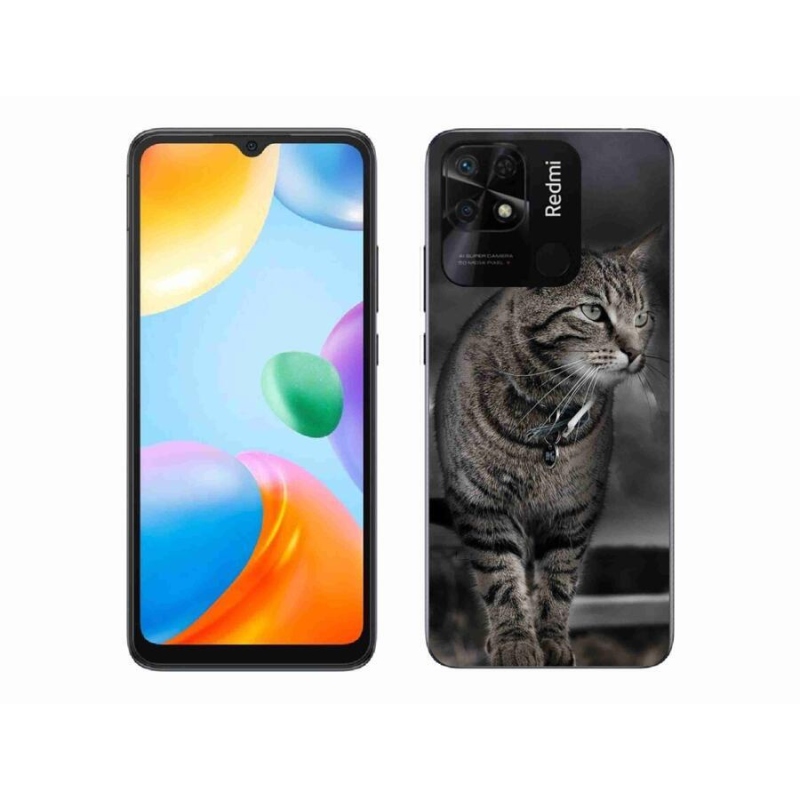Gél borítás mmCase a Xiaomi Redmi 10C-hez - macska