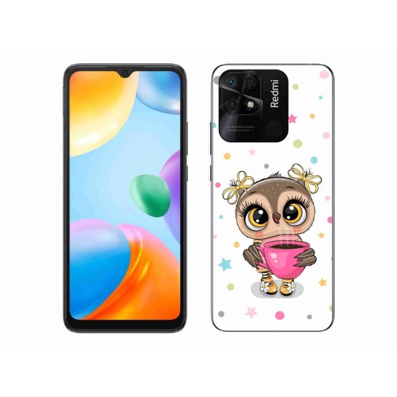 Gél borítás mmCase a Xiaomi Redmi 10C-hez - rajzfilm bagoly