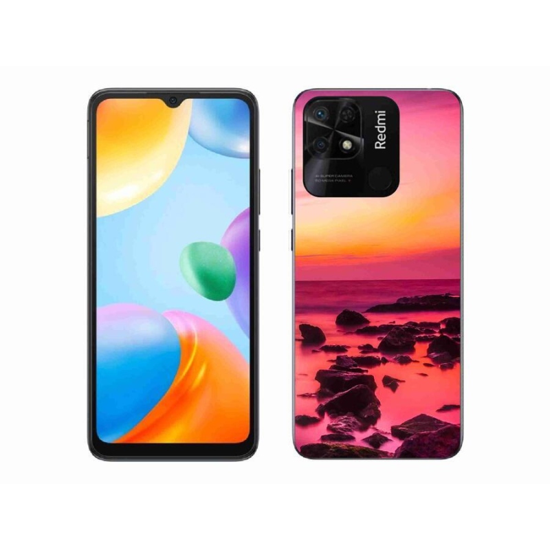 Gél borító mmCase a Xiaomi Redmi 10C-hez - tenger és ragyogás