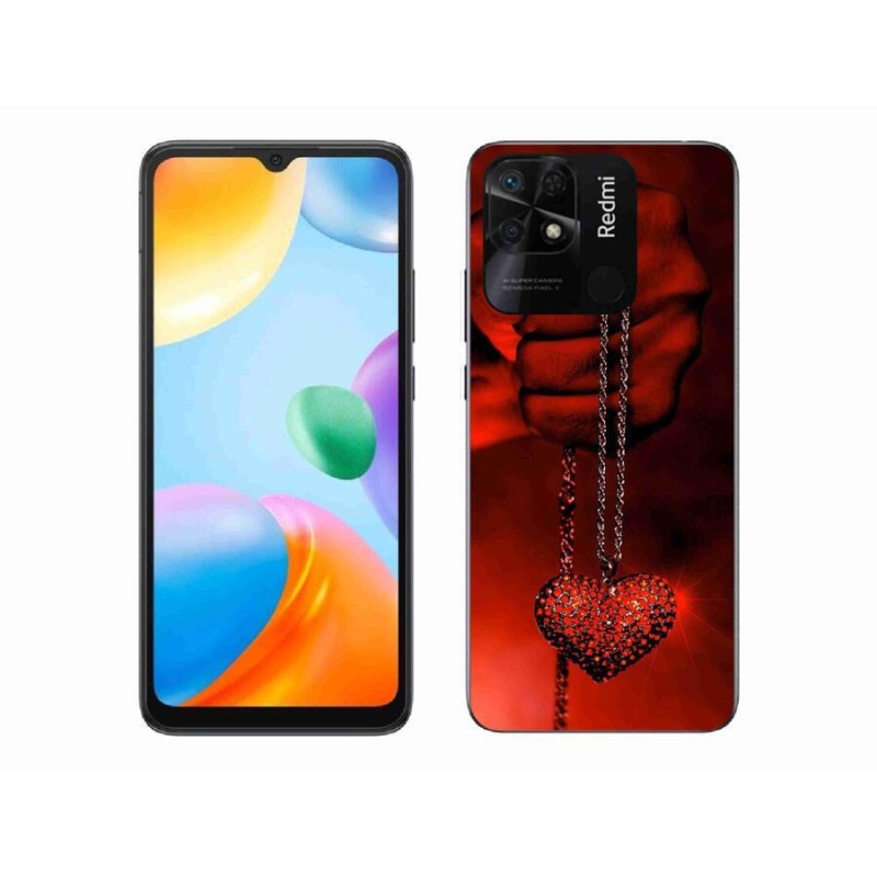 Gél borítás mmCase a Xiaomi Redmi 10C-hez - nyaklánc