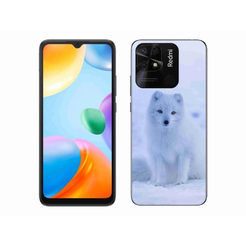 Gél borítás mmCase a Xiaomi Redmi 10C-hez - polár róka