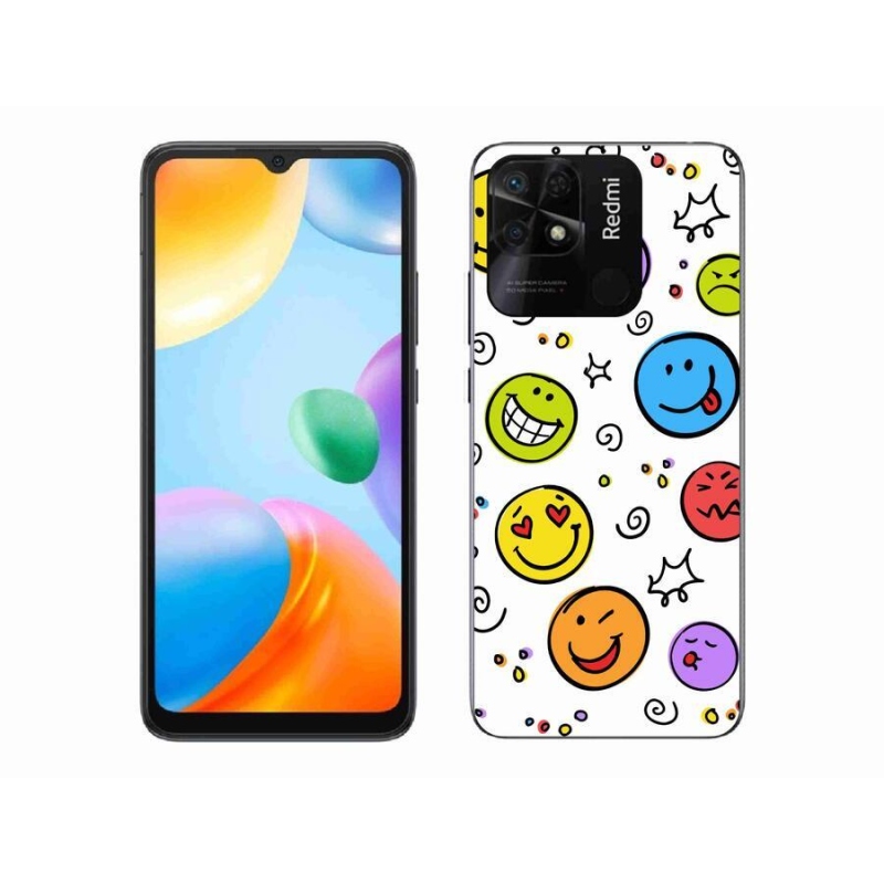 Gél borítás mmCase a Xiaomi Redmi 10C-hez - smiley-k