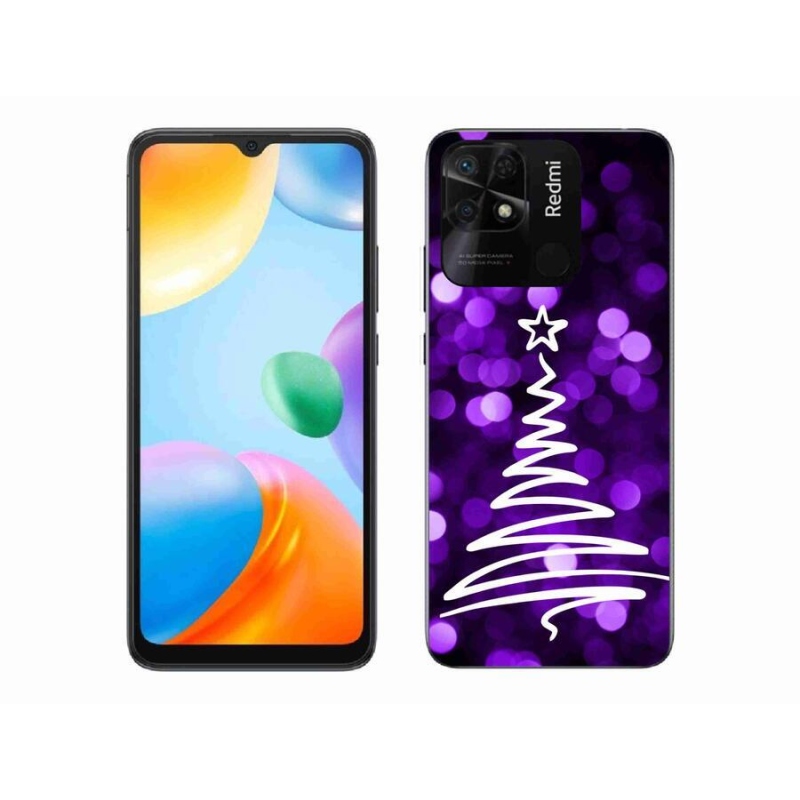 Gél borítás mmCase a Xiaomi Redmi 10C-hez - fa