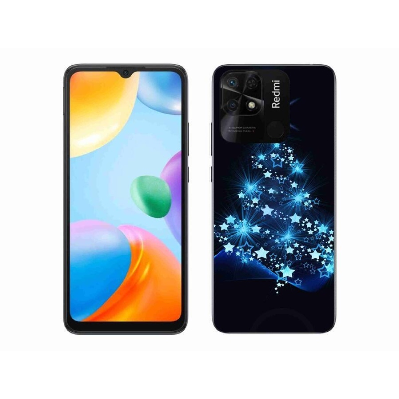 Gél borítás mmCase a Xiaomi Redmi 10C-hez - karácsonyfa