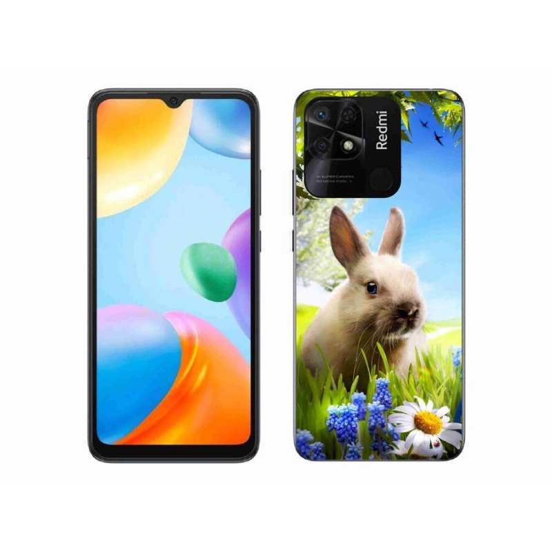 Gél borítás mmCase a Xiaomi Redmi 10C-hez - nyuszi