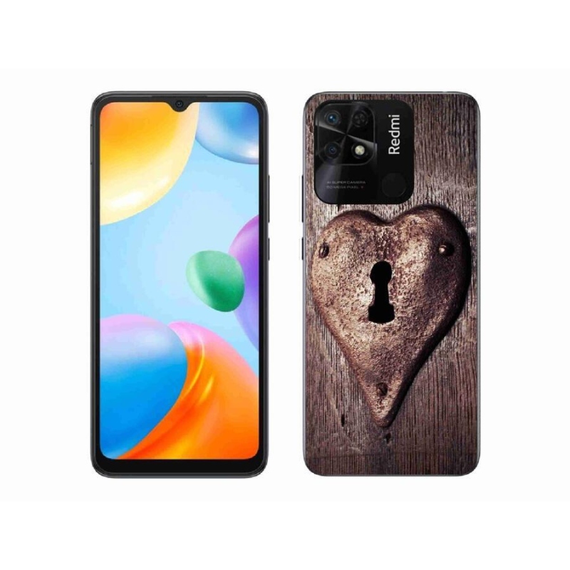 Gél borítás mmCase a Xiaomi Redmi 10C-hez - szív alakú zár