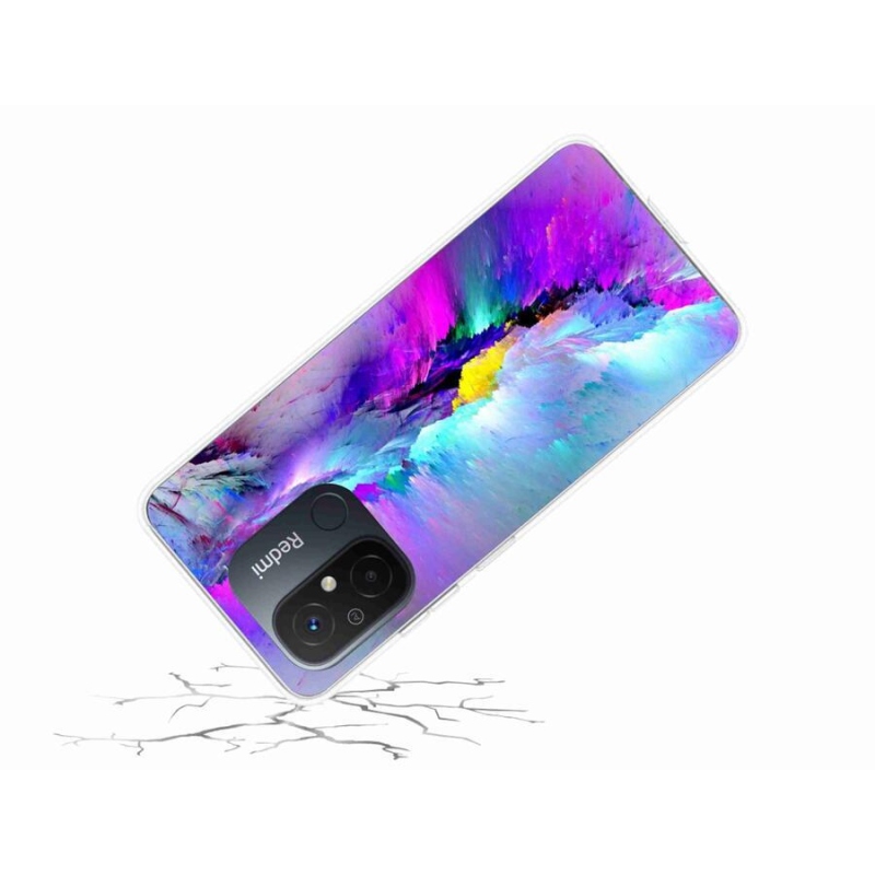 Gél borítás mmCase a Xiaomi Redmi 12C-hez - absztrakt