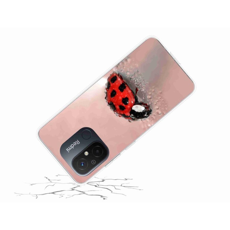 Gél borítás mmCase a Xiaomi Redmi 12C-hez - katicabogár