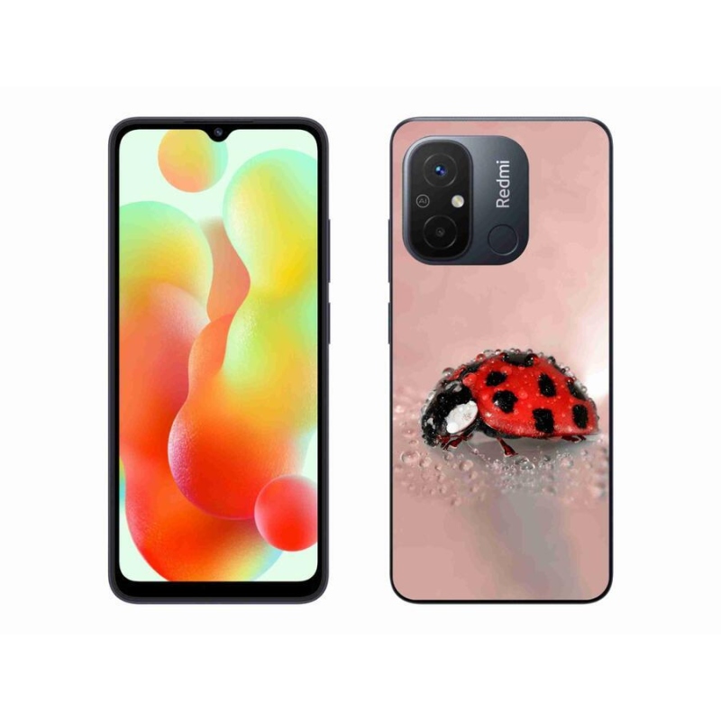 Gél borítás mmCase a Xiaomi Redmi 12C-hez - katicabogár