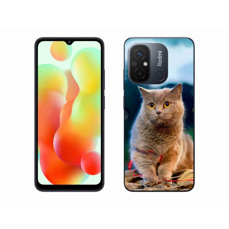 Gél borítás mmCase a Xiaomi Redmi 12C-hez - Brit kék 2