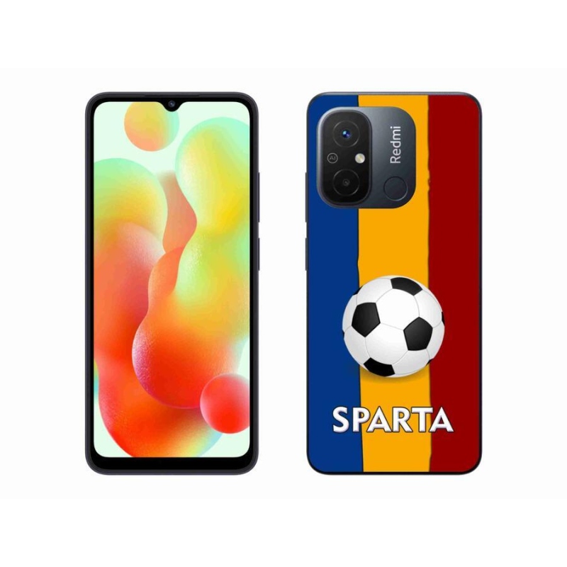 Gél borítás mmCase a Xiaomi Redmi 12C-hez - futball 1