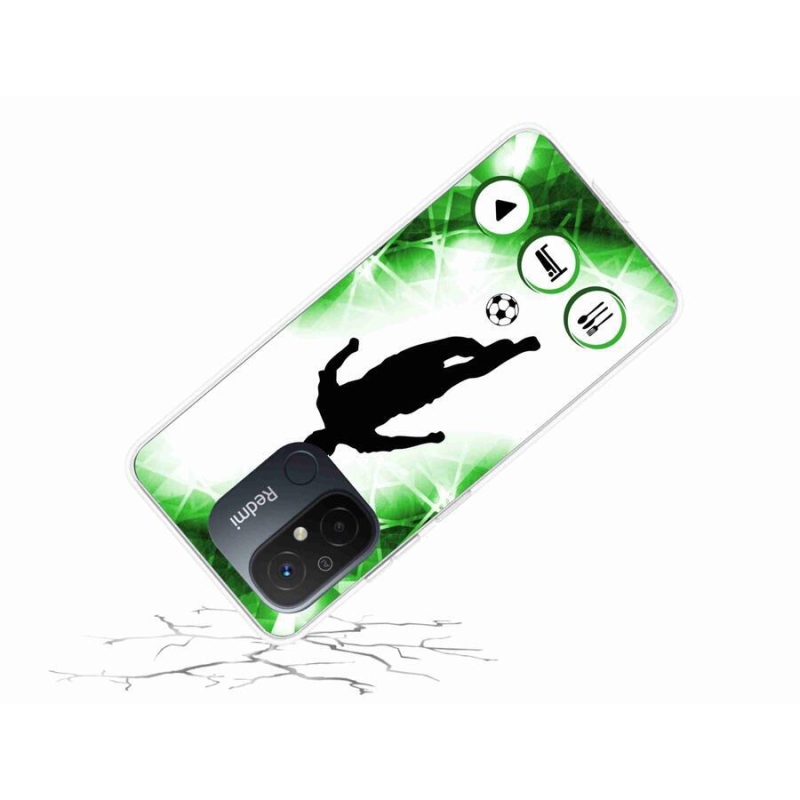 Gél borítás mmCase a Xiaomi Redmi 12C-hez - focista