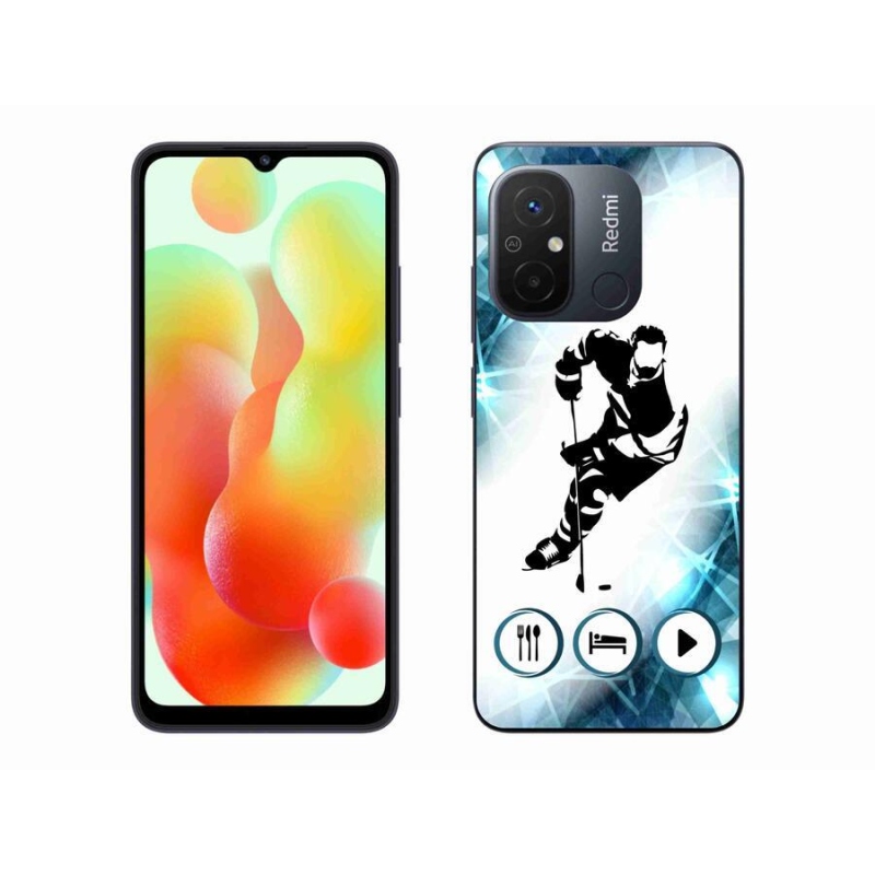 Gél borítás mmCase a Xiaomi Redmi 12C számára - hoki 1