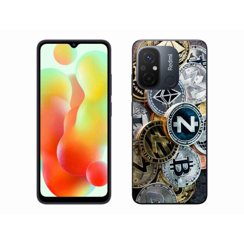 Gél borítás mmCase a Xiaomi Redmi 12C számára - kriptovaluták
