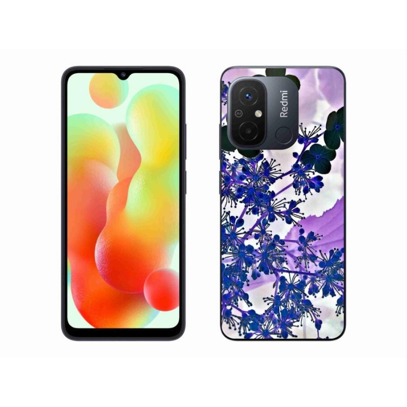 Gél borító mmCase a Xiaomi Redmi 12C-hez - hortenzia virág