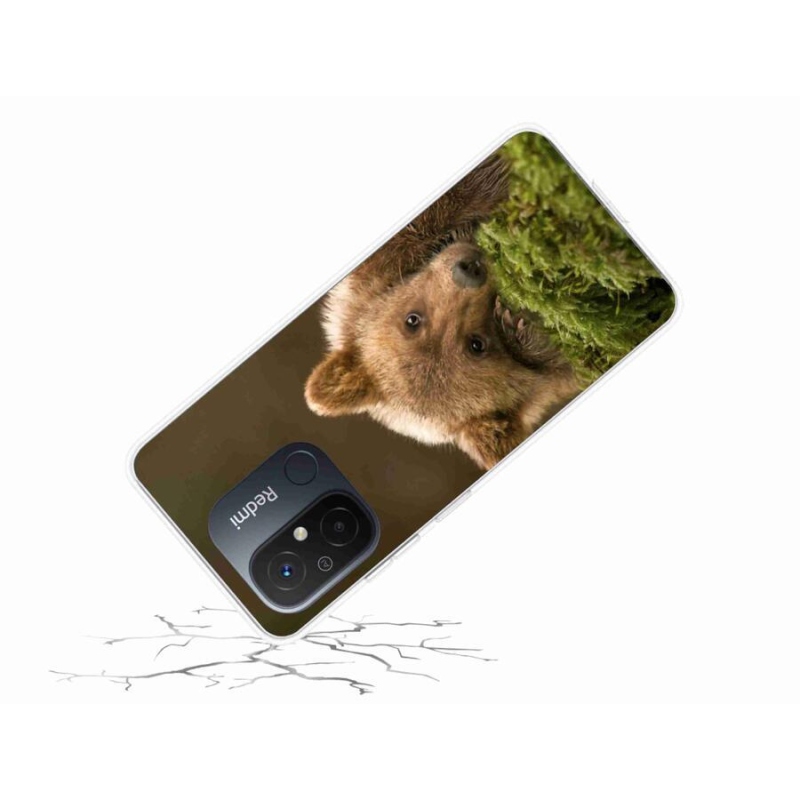 Gél borítás mmCase a Xiaomi Redmi 12C-hez - medve