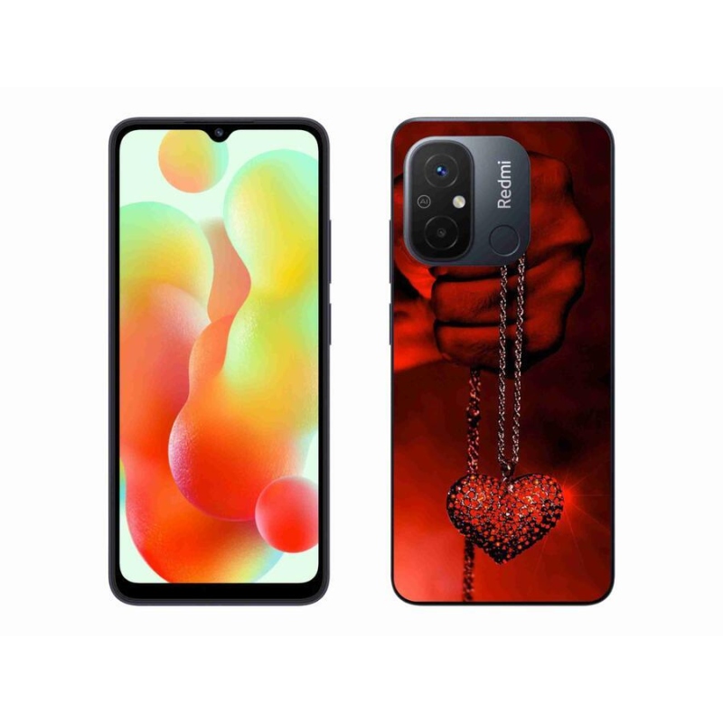 Gél borítás mmCase a Xiaomi Redmi 12C-hez - nyaklánc