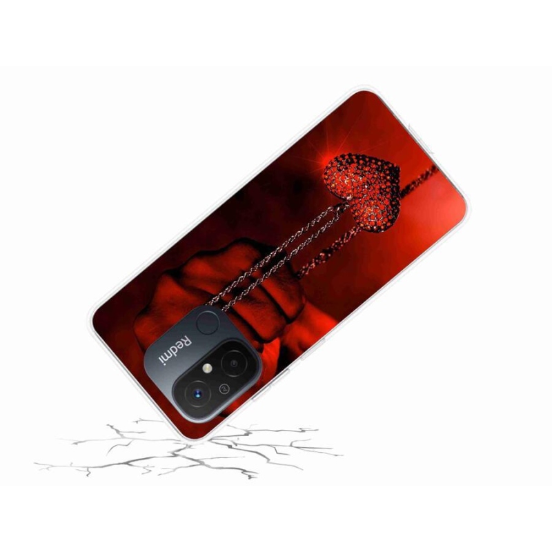 Gél borítás mmCase a Xiaomi Redmi 12C-hez - nyaklánc