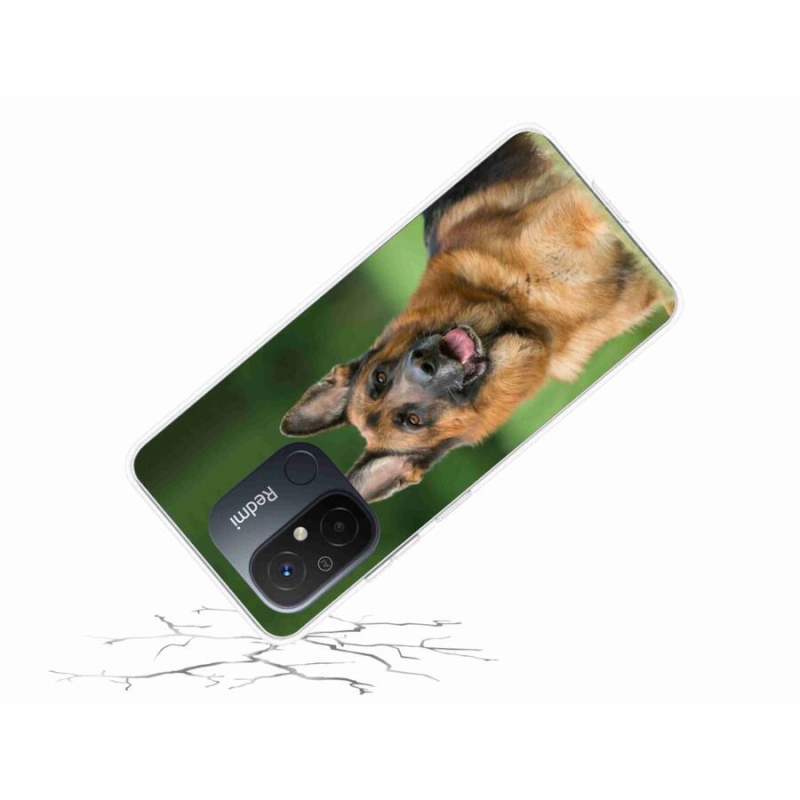 Gél borítás mmCase a Xiaomi Redmi 12C-hez - Német juhászkutya