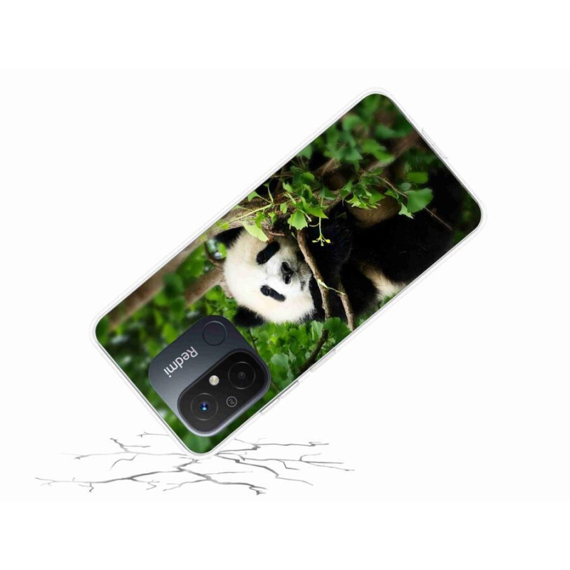 Gél borítás mmCase a Xiaomi Redmi 12C-hez - panda